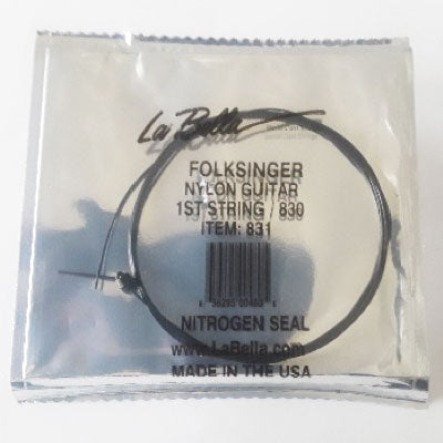 La Bella 1st Single String 831 Black
